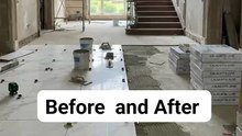 Tiles installation