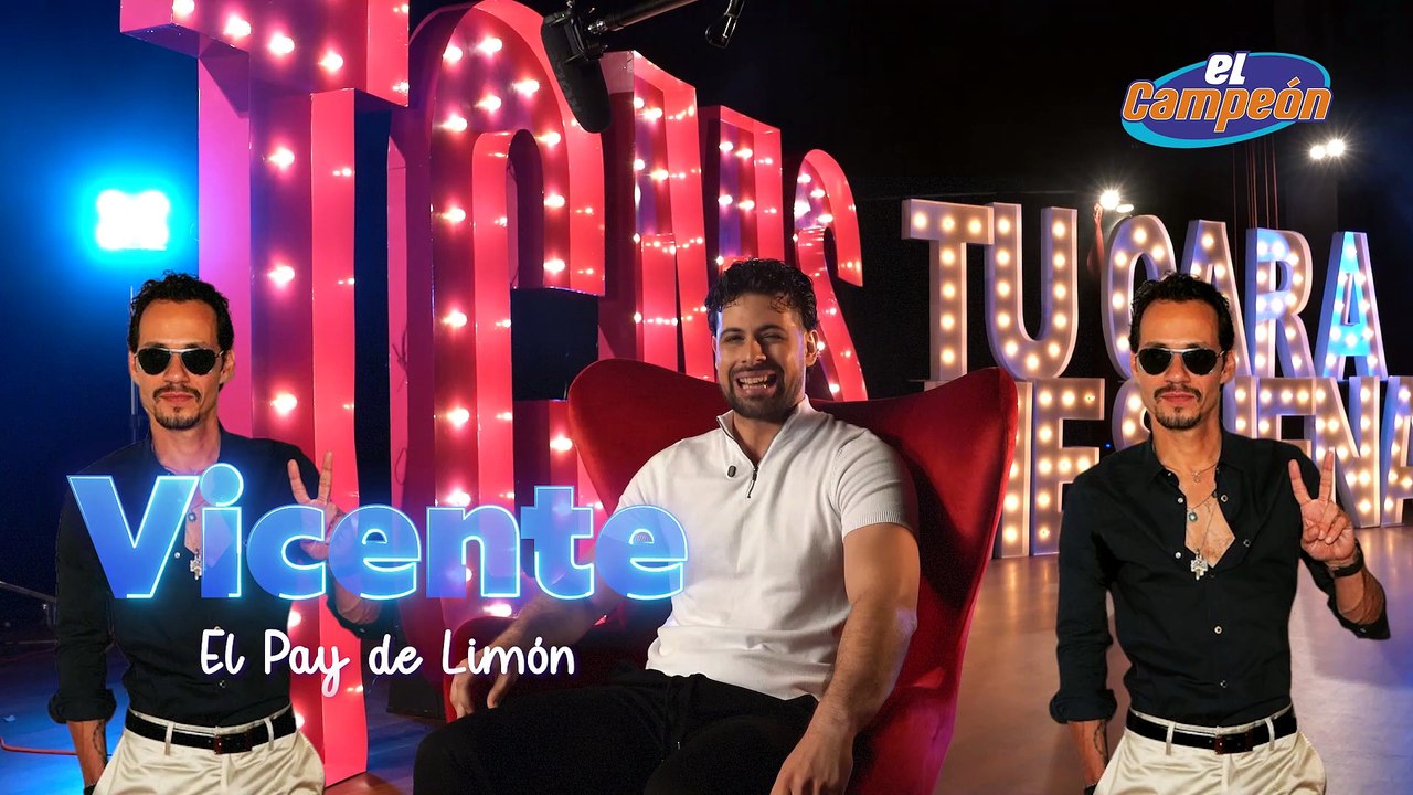 ¡Sin filtro y a competir! Vicente Chávez se suma a Tu Cara Me Suena: entre miedos con Marc Anthony, la sombra de Bad Bunny y un toque de 'Pay de Limón'