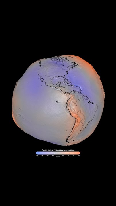 La NASA comparte la verdadera forma de la Tierra