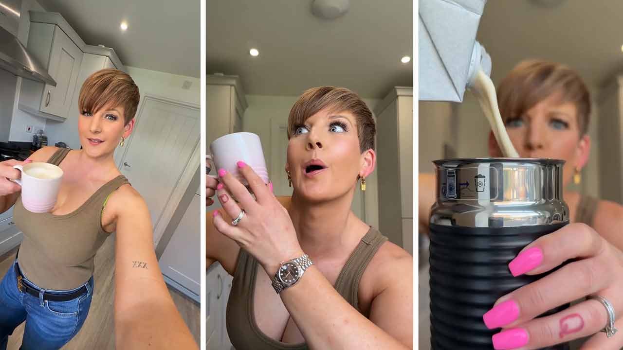 ハンナ・ブルックス、SNSでのコーヒー動画を通じてインフルエンサーをユーモラスに皮肉る
