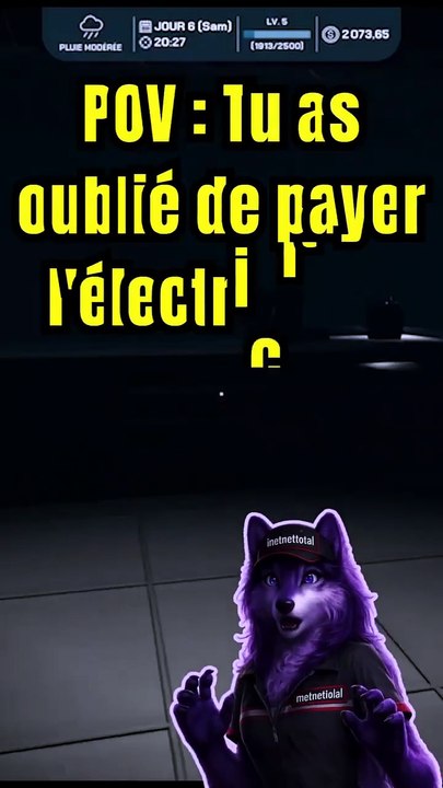 Ma station dans le NOIR TOTAL ! 😱 #simulation #instinctgameuse #gamingfr