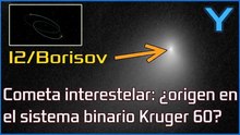 ¿El cometa interestelar 2I/Borisov viene del sistema binario Kruger 60?
