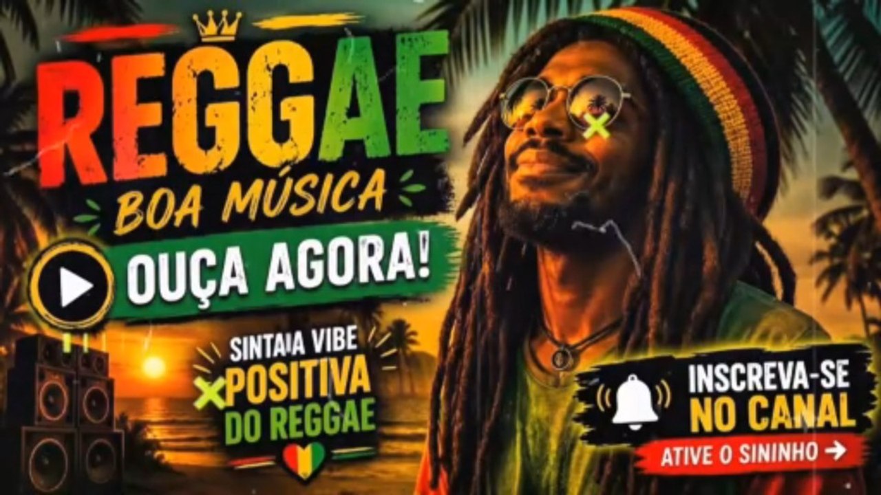 💚 Aumente o Volume e Viva Essa Energia Reggae!!