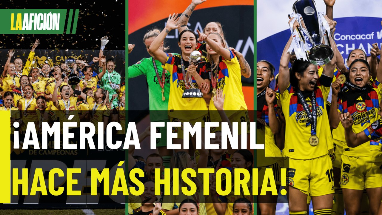 ¡Triplete azulcrema! América vuelve a vencer a Tigres y levanta otro título
