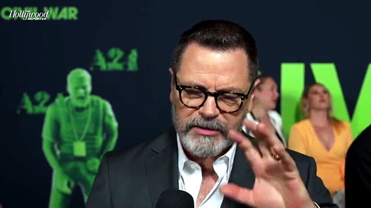 Nick Offerman on Alex Garland's 'Civil War' Potentially Causing Real-World Violence | THR Video [Full Movie]