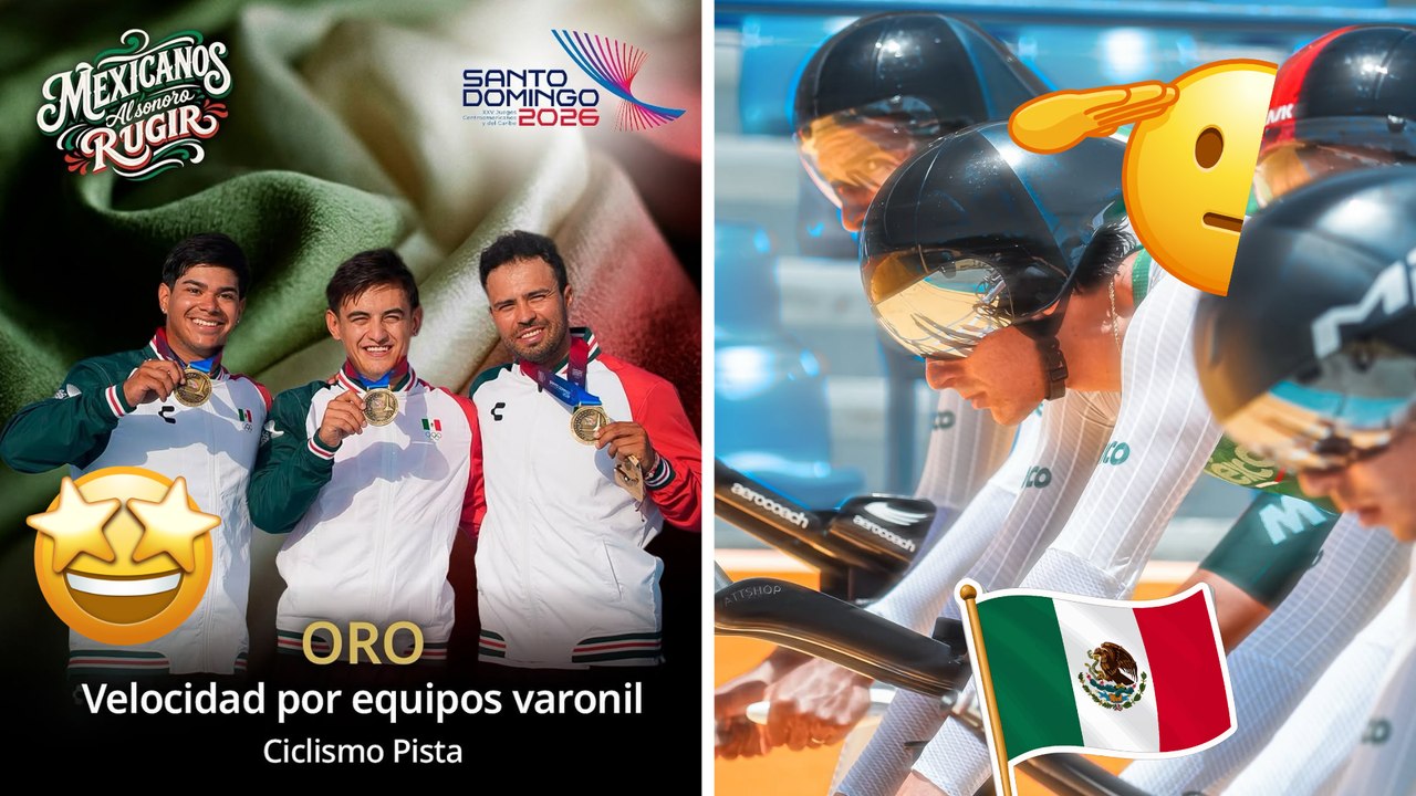 México se queda con el Oro en ciclismo varonil en los Juegos Centroamericanos 2026