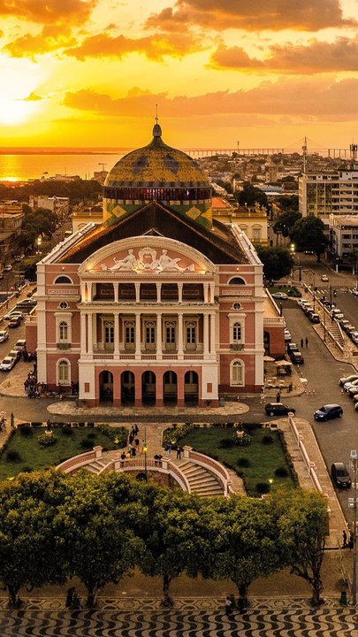 El Teatro Amazonas de Manaos es reconocido como Patrimonio de la Humanidad