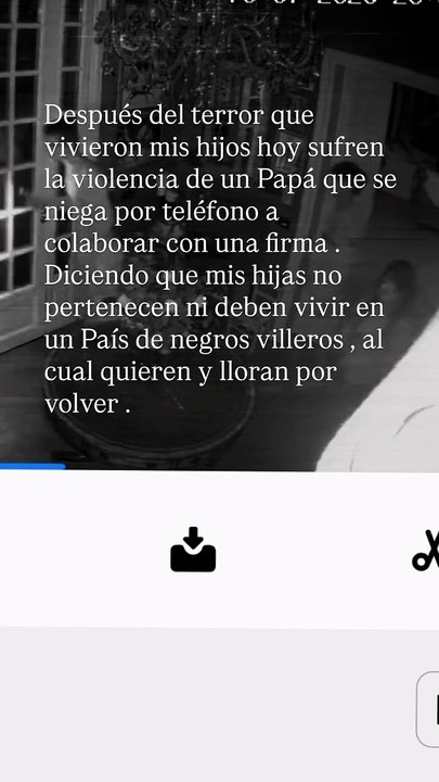 Wanda Nara comparye video de cámara de seguridad 2