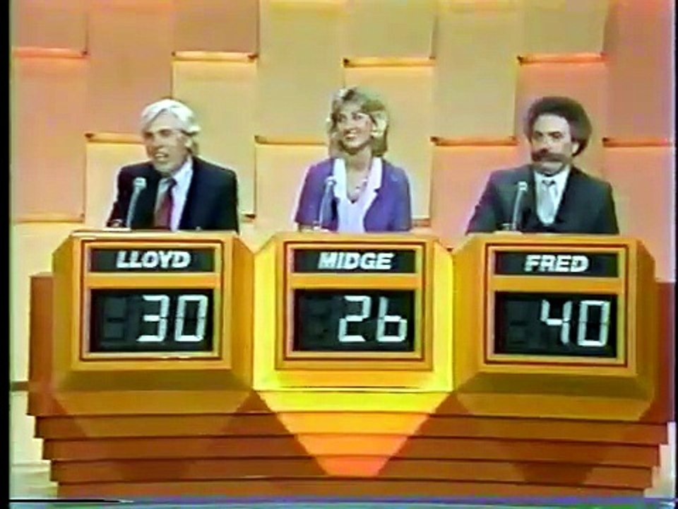 Sale Of The Century Lloyd Midge Fred NBC Original Broadcast 8-6-85