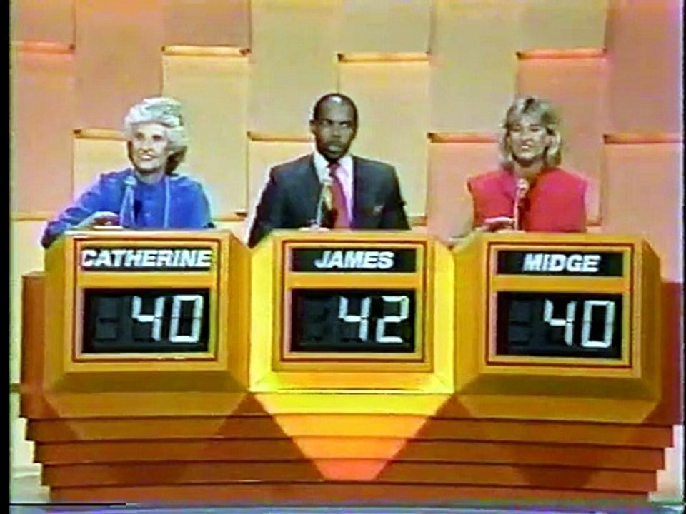Sale Of The Century Catherine James Midge NBC Original Broadcast 8-7-85