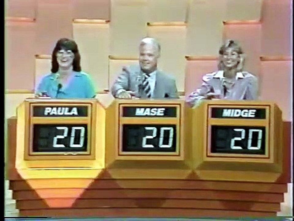 Sale Of The Century Paula Mase Midge NBC Original Broadcast 8-13-85