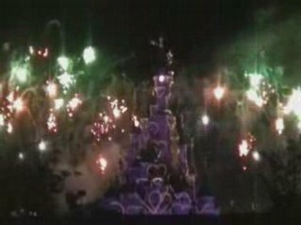Feux d'Artifice Enchanted Disneyland
