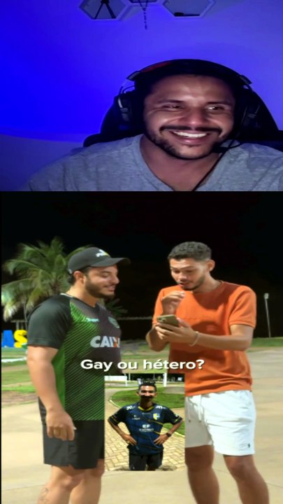 TU É HÉTERO? KKKK... (react)