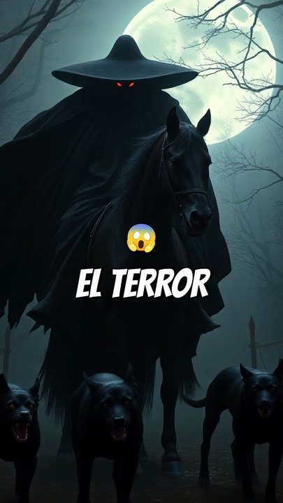 El espectro sin rostro que persigue en la noche 🐴🎩  El Sombrerón