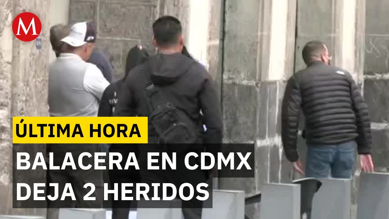 Balacera en Santo Domingo a 250 metros del Zócalo deja un muerto y 2 heridos