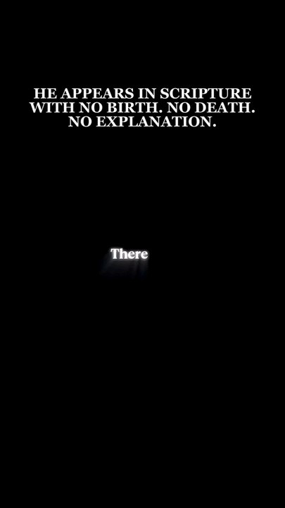 The Most Mysterious Figure In All Of Scripture —Who Was Melchizedek?He appears in Genesis 14 with no introduction.No genealogy. No origin. No explanation.He simply arrives.Abraham — the father of faith, the man God choseto birth an entire nation — b