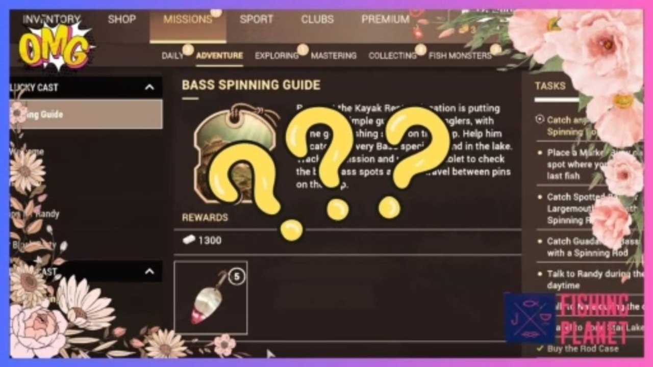 How to complete Bass Spinning Guide mission at Lone Star Lake | Fishing Planet