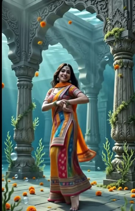 Underwater dance