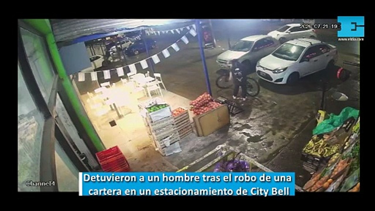 Detuvieron a un hombre tras el robo de una cartera en un estacionamiento de City Bell
