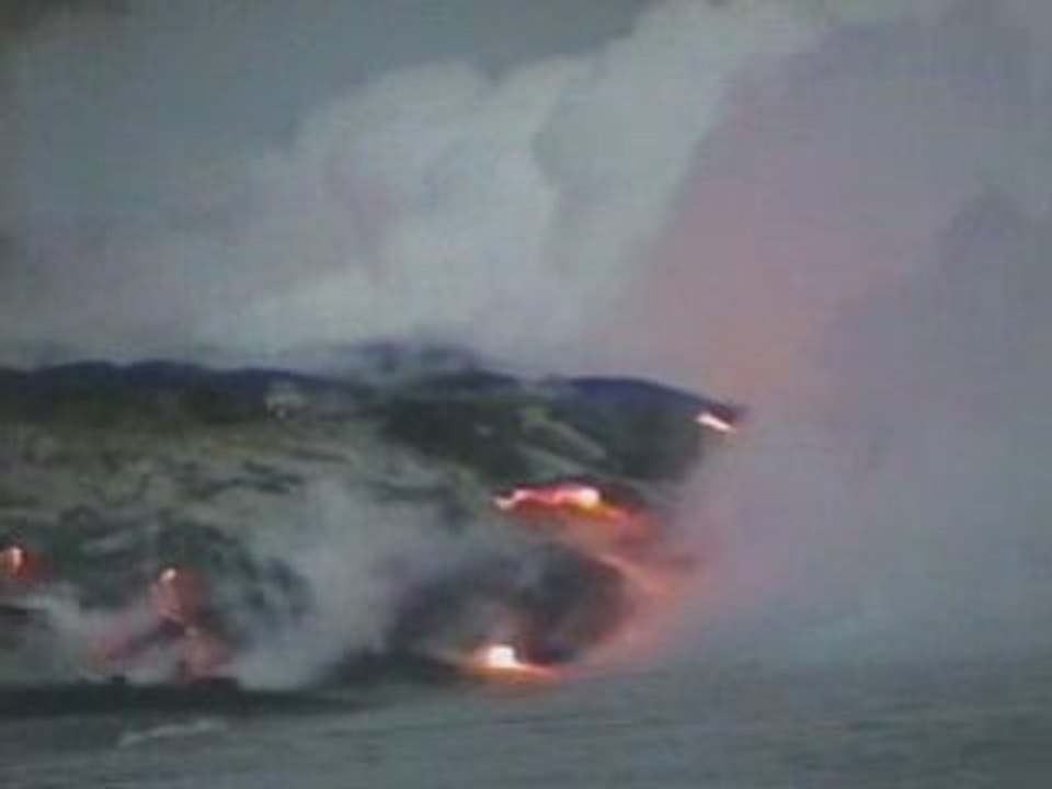 Active Lava Flow, Volcanoes National Park, Hawaii