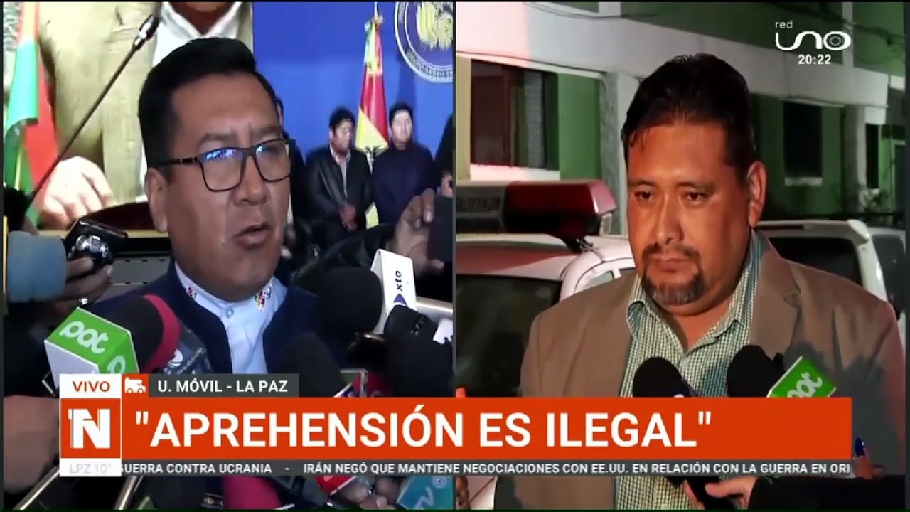 Aprehensión de Freddy Mamani