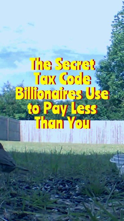 The Secret Tax Code Billionaires Use to Pay Less Than You