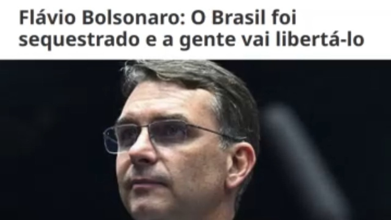 🚨🚨FLÁVIO: “O BRASIL FOI SEQUESTRADO” 😳