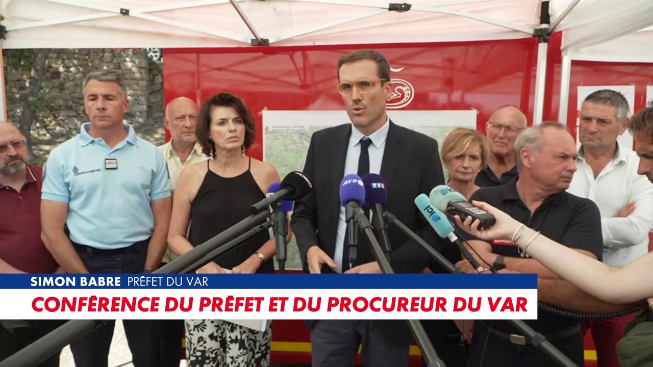 Simon Barre, préfet du Var : «Nous sommes optimistes, le travail des pompiers porte ses fruits»