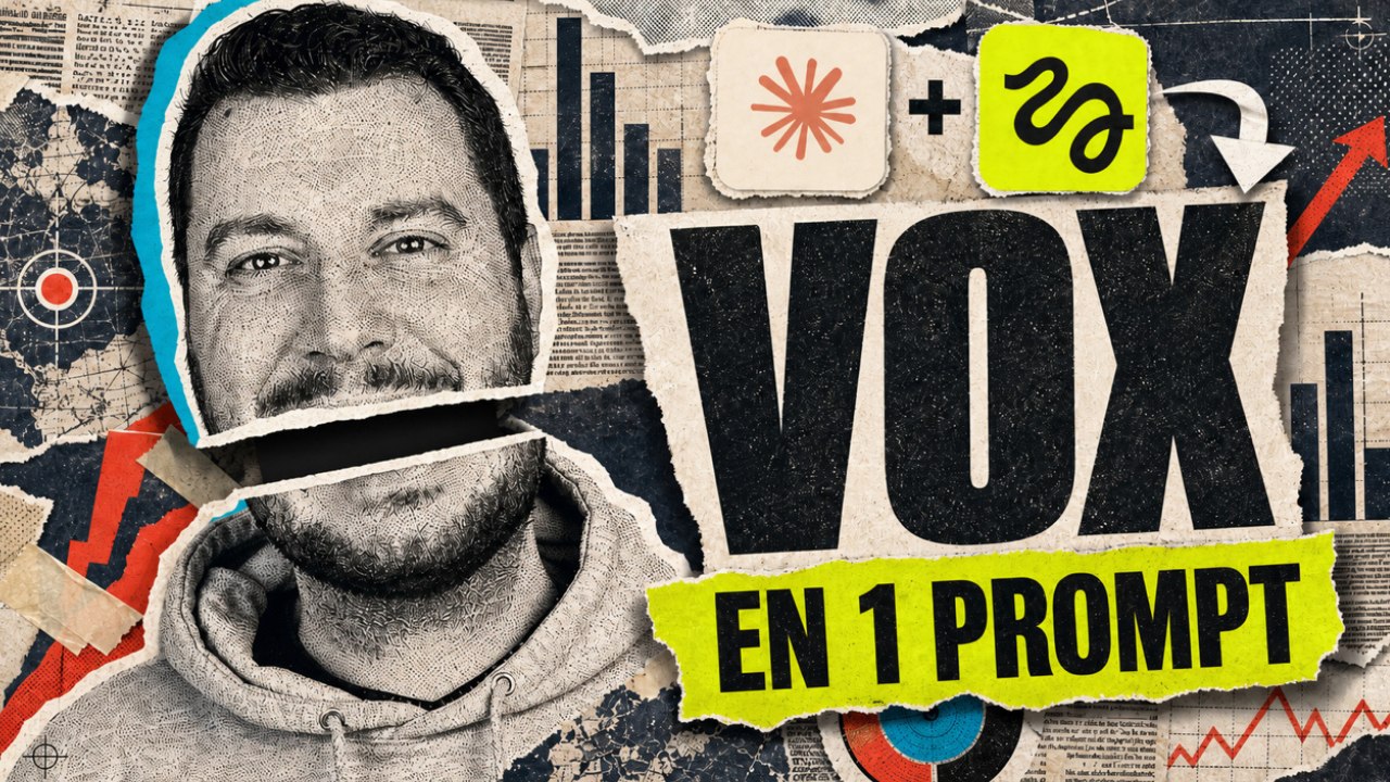 Créer des Animations graphiques en MOTION DESIGN style VOX (avec Claude et Higgsfield)