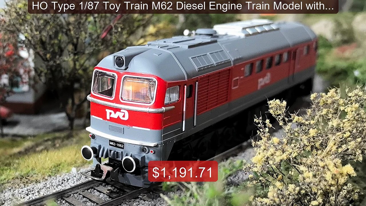 HO Type 1/87 Toy Train M62 Diesel Engine Train Model with Pow... -- Amazing Value 2026 | Must Have!