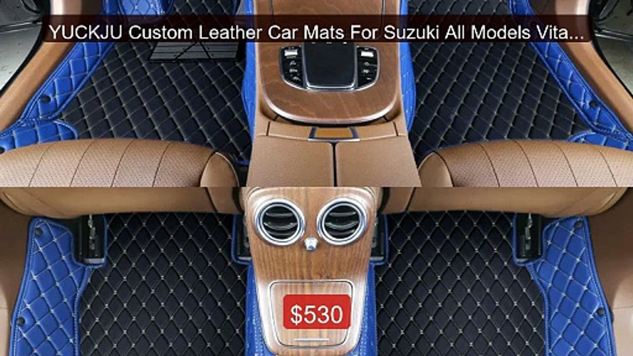 YUCKJU Custom Leather Car Mats For Suzuki All Models Vitara... -- Top Pick 2026 | Unbeatable Price!