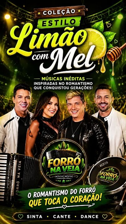 🌹 Pra Sempre no Meu Coração  Forró Romântico Iné