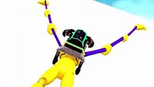 Rubber Jumping : Slingshot Doll Gameplay |Level 25| #gaming #trending #asmr #rubberjumpingslingshotdollgameplay