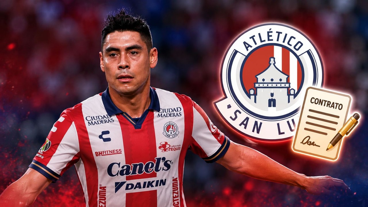 Felipe Mora llega para firmar con San Luis; así se olvida de su paso por Cruz Azul