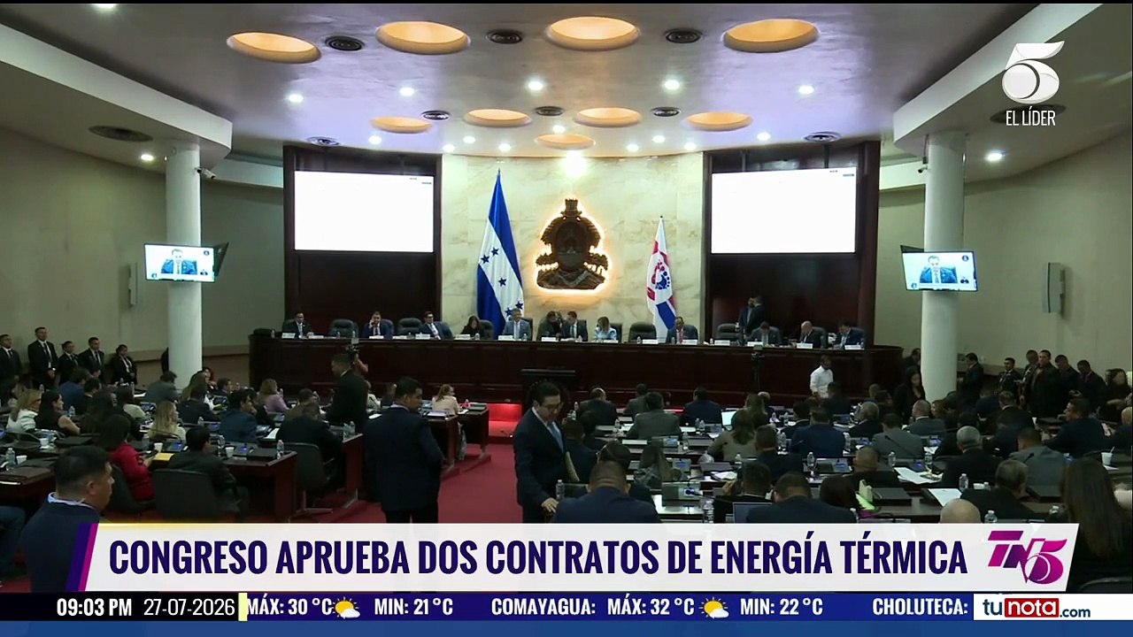 Nuevos contratos de energía se aprueban en el Congreso Nacional