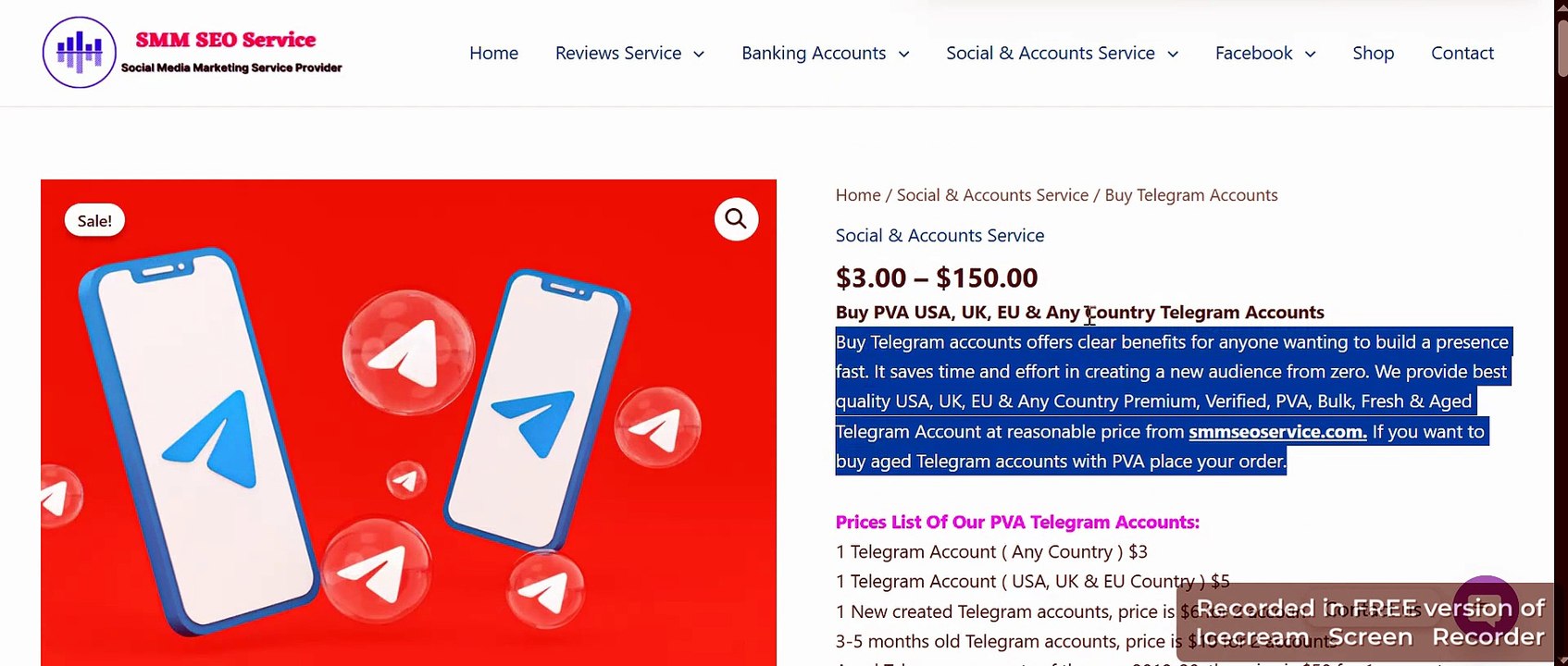 Top 3 Best Sites to Buy Telegram Accounts (PVA)