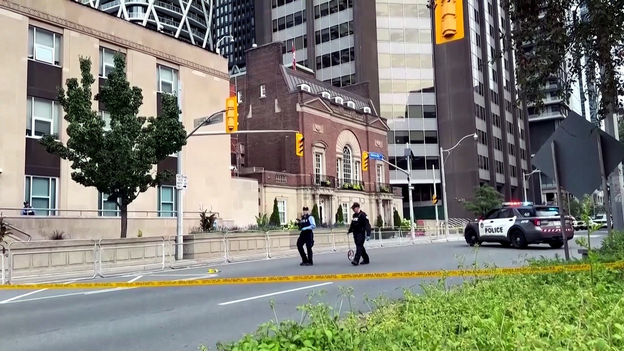 Shot fired outside US consulate in Toronto for second time this year