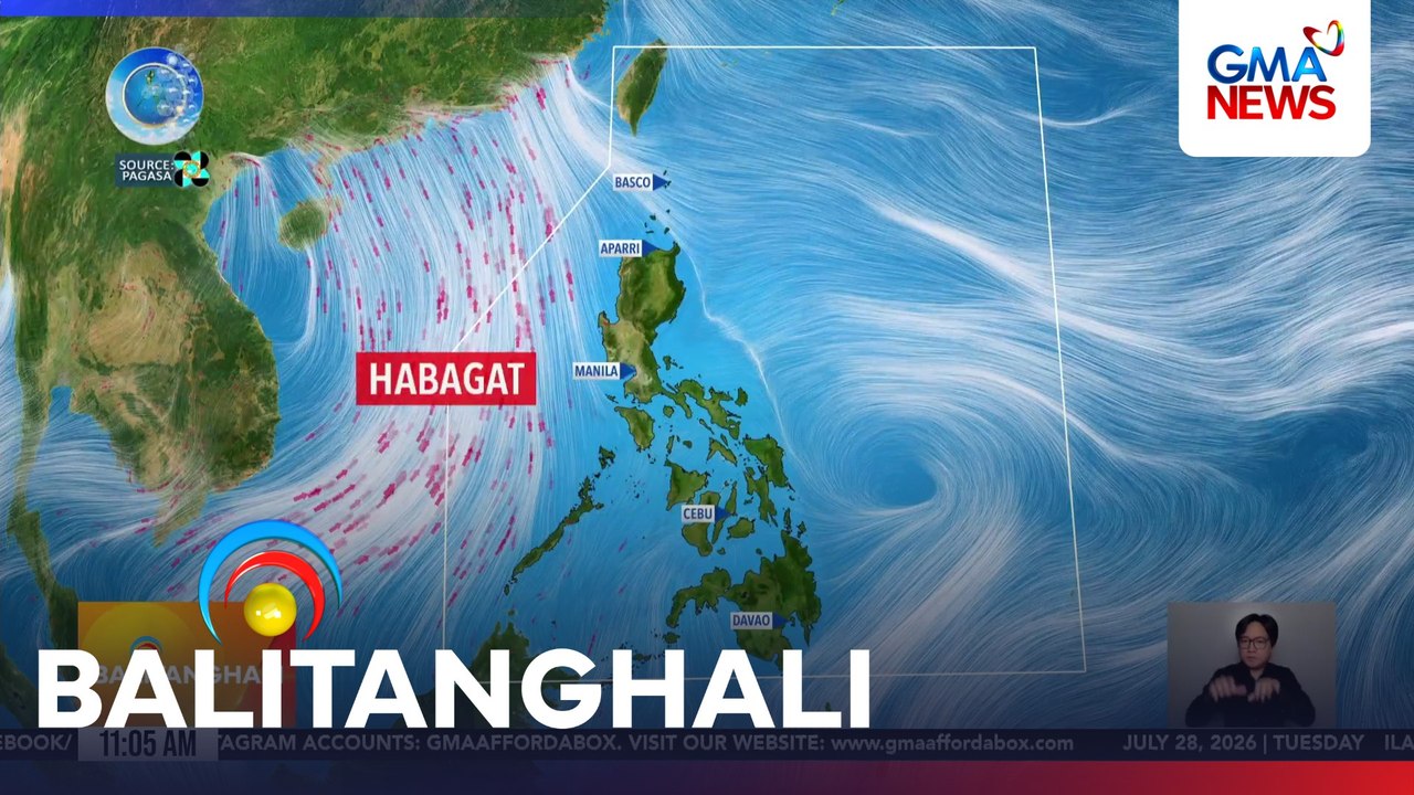 PAGASA - Mahinang habagat, magpapaulan pa rin sa Metro Manila at ilan pang panig ng Luzon | Balitanghali