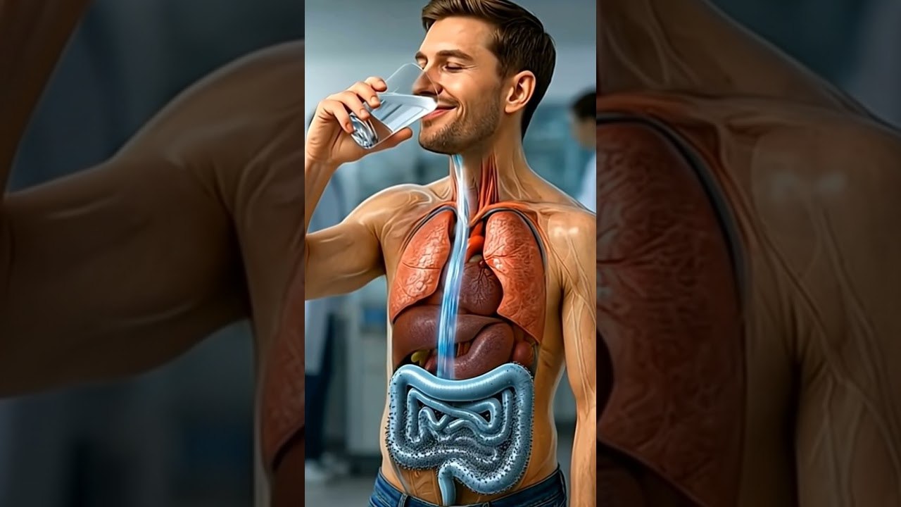 Drinking Water Explained | Science in Motion Human Body Animation