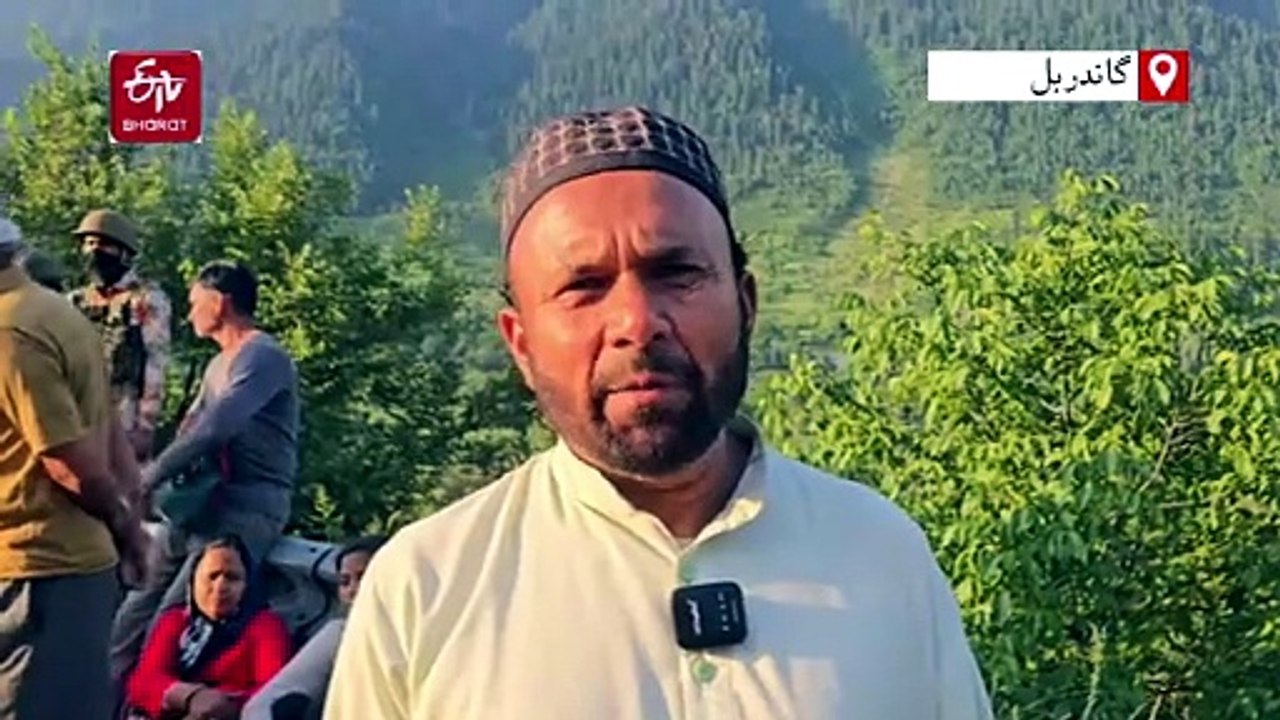 گاندربل کے گند میں امرناتھ یاتریوں کی بس حادثے کا شکار، تقریباً 30 یاتری زخمی