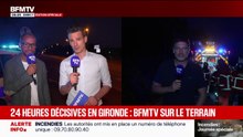 Incendie en Gironde: le feu s'est "stabilisé" mais n'est pas encore fixé