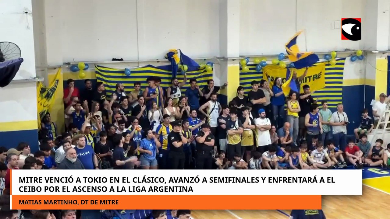 Mitre venció a Tokio en el clásico y buscará el ascenso a la Liga Argentina de Básquet