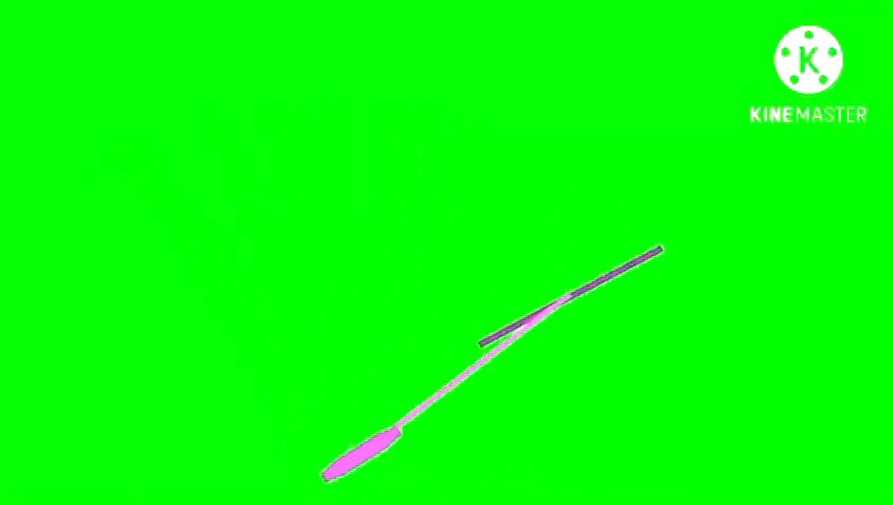 Wiper green screen 1, free to use