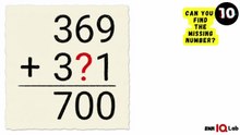 #OnlyGeniuses ✋️😒 Can You Find the Missing Number? (Part 1) 🧐