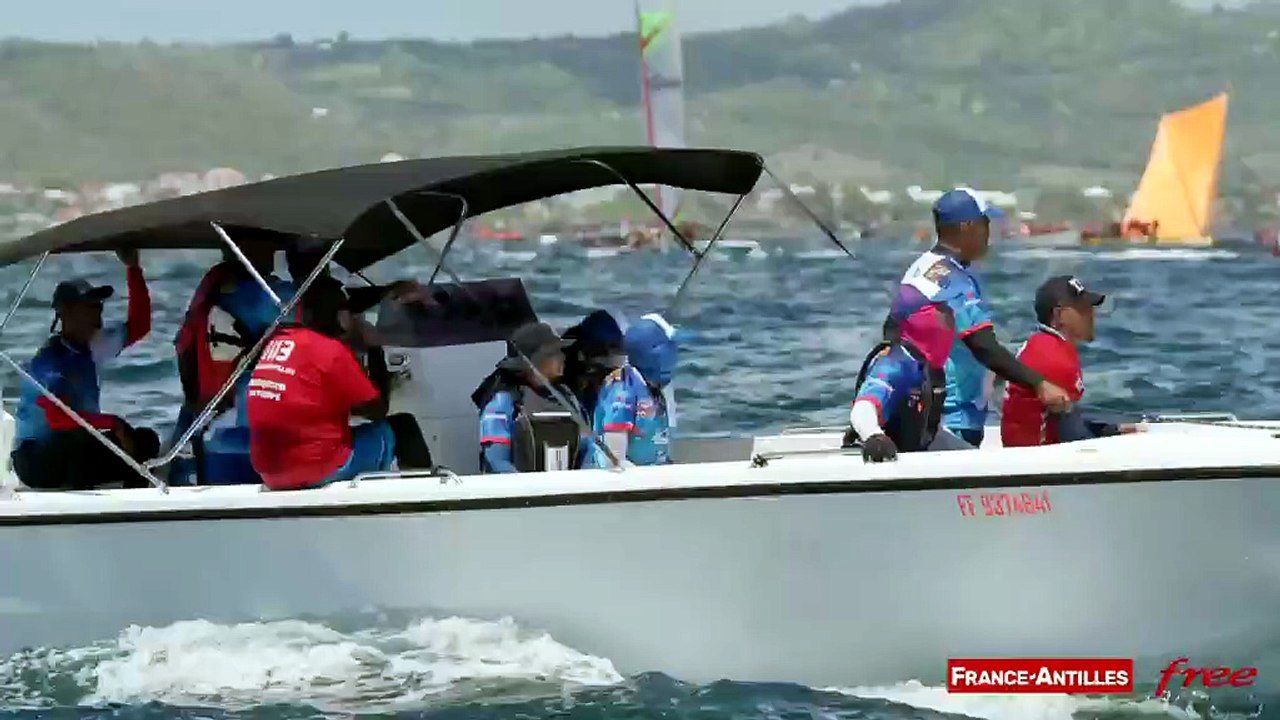 [MARTINIQUE] Tour des yoles 2026 Deuxième étape Vauclin Robert vue du ciel