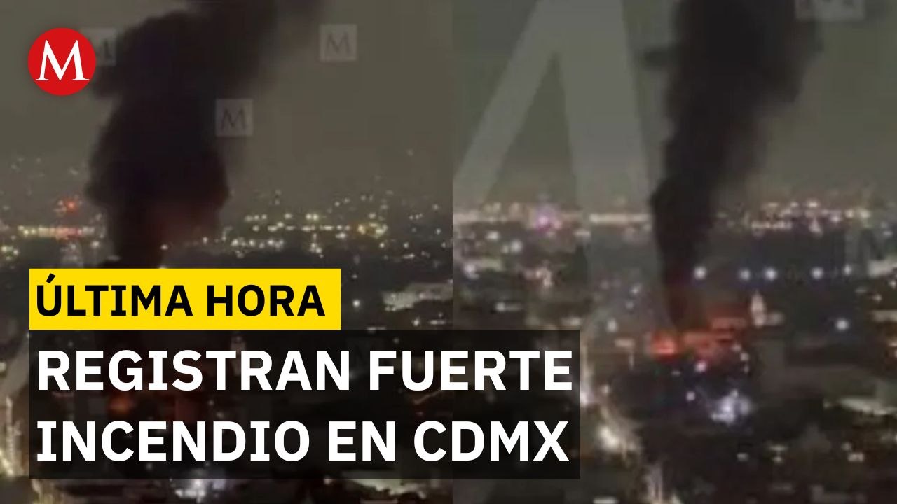 Incendio en CdMx: bomberos controlan fuego en tercer piso de edificio en centro