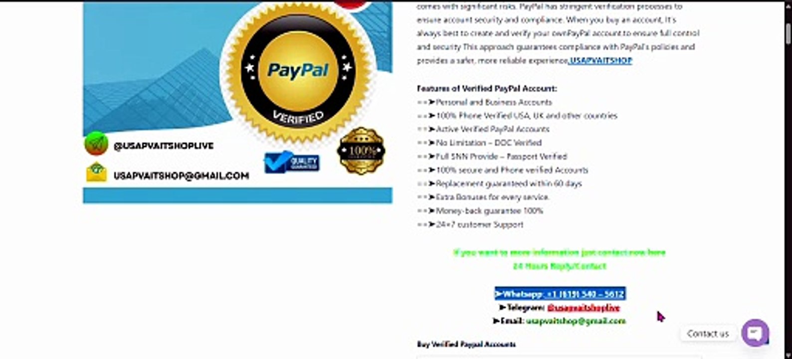 What are the benefits of buying verified PayPal accounts?