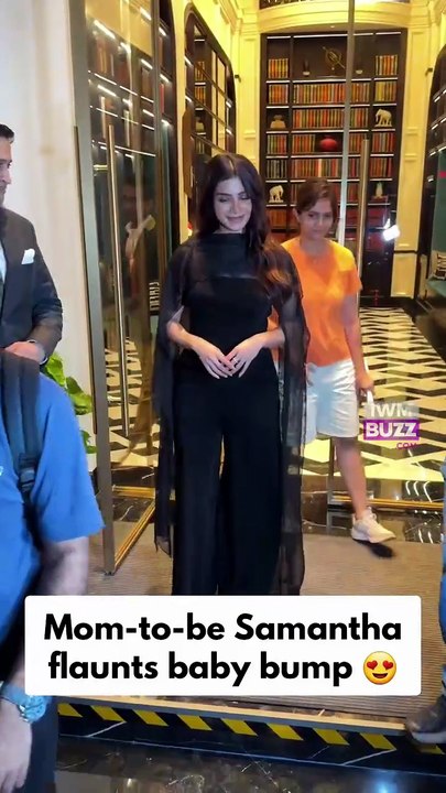 Mom-to-be Samantha Ruth Prabhu flaunts baby bump with her glowing look