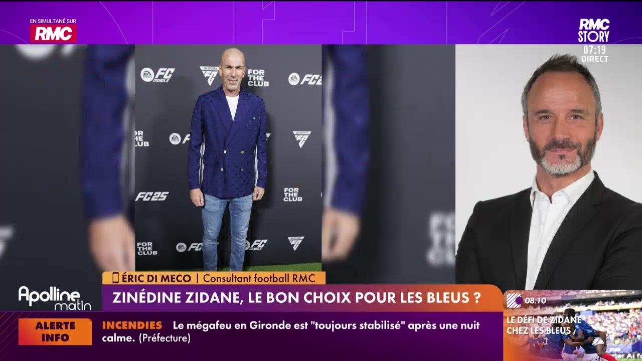Le parti-pris : Zidane est-il le bon choix pour l'équipe de France ? - 28/07