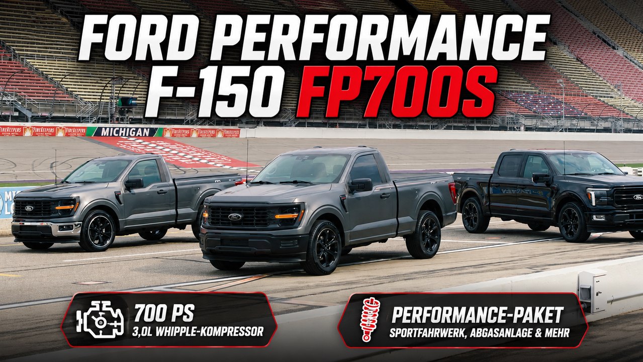 Ford Performance F-150 FP700S: Performance-Paket für den Full-Size-Truck